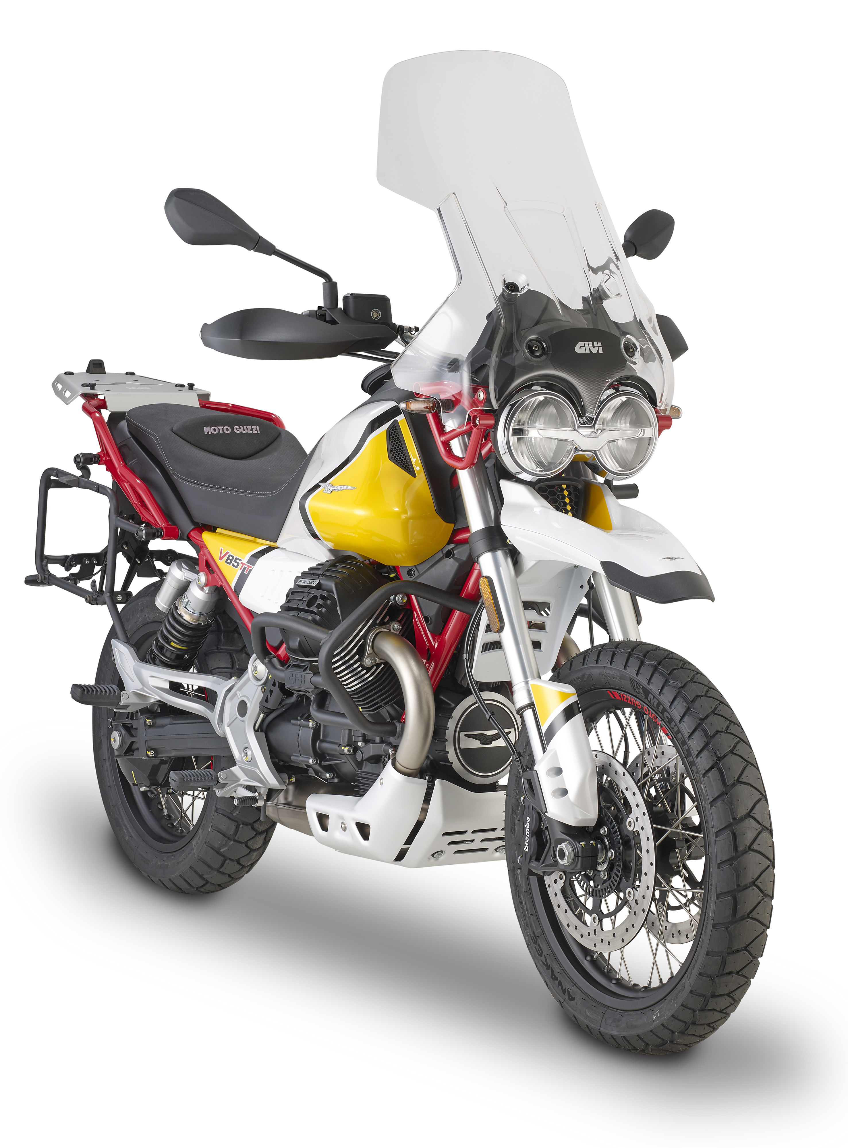 SR8203 Givi Porte-bagages arrière pour Top Case Monokey ou Monolock pour  Moto Guzzi V85 TT 2019-2023